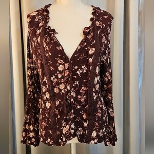 Wallflower Dawson Peasant Top Size X-Large